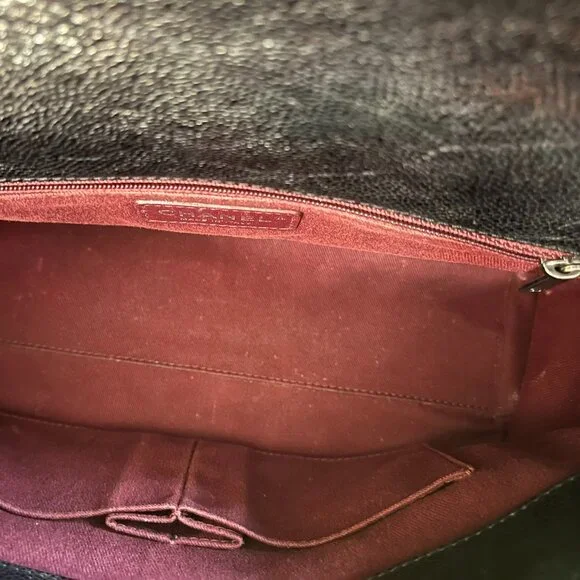 Chanel CC Crave Jumbo Quilted Cavier Flap Bag - Picture 14 of 16